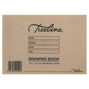 Drawing Book Landscape Soft Cover A4 24p