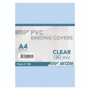 A4 Binding Cover 180 Micron - Clear