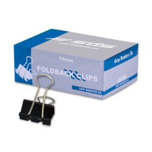 Foldback Clips bx 12