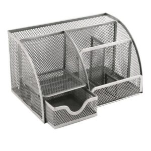Mesh Clip, Pen And Memo Holder With Drawer M810
