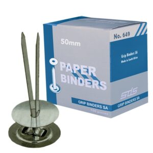 Paper Binders Prongs bx 100