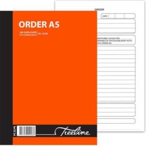 Pen Carbon Duplicate Order Book A5