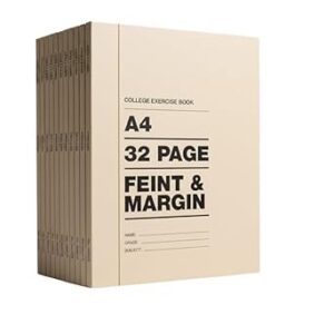 College Exercise Book A4 32pg F&M