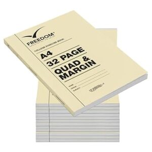 College Exercise Book A4 32pg Q&M