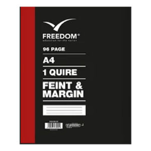 A4 1Quire 96pg Hard Cover Book F&M