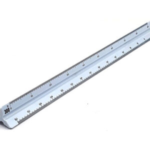 Triangular scale ruler