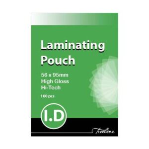 ID Lamination Pouches - 250 Microns 95x65mm bx 100