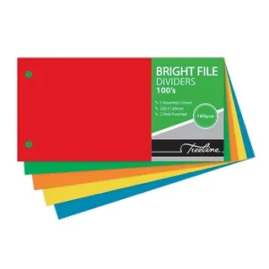 Divider DL 110x220 Assorted Pack 100