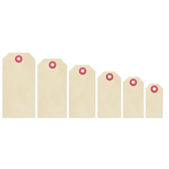 Buff Tags Box 1000