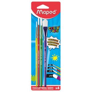 MAPED Synthetic Paint Brushes 4's