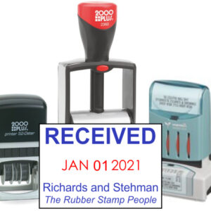 Trodat Dater Stamp personalized