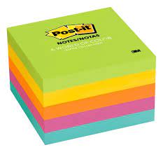 POST-IT 654-UC 76X76 ULTRA 5 PADS/PK