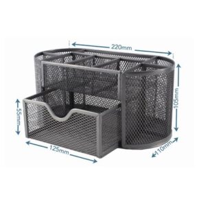 Mesh Clip & Pin Holder With Drawer M820
