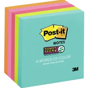POST-IT S/STICKY 654-5SSMIA 76x76 MIAMI 5PK