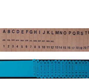 Ready Sorter A-Z Kraft/Polyprop