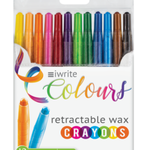 Retractable Wax Crayon Iwrite