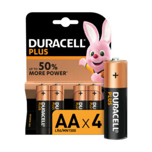 Battery Duracell Plus (4)