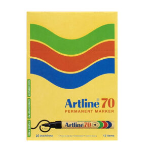 Artline EK70 Marker Black 12's