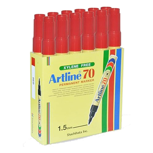 Artline EK70 Marker Red