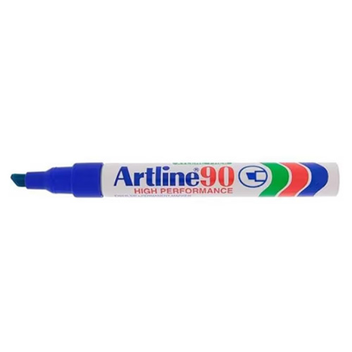 Artline EK90 Chisel Marker Blue