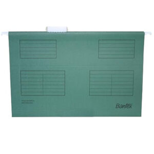 Bantex Suspension files F/C - 25 Pack Dark Green