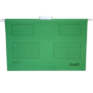 Bantex Suspension files F/C - 25 Pack Grass Green