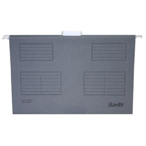 Bantex Suspension files F/C - 25 Pack Grey