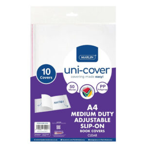 Book covers Adjustable pack 10 50 micron