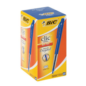 Pen Bic Clic Medium 60's Blue