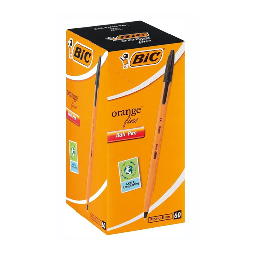 Pen Bic Orange Fine 60's Black