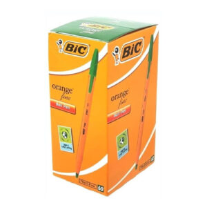 Pen Bic Orange Fine 60's Green