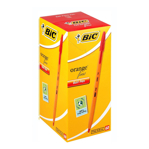 Pen Bic Orange Fine Red loose