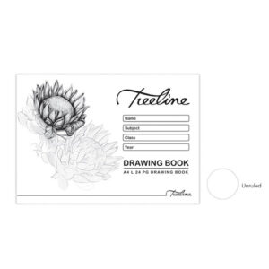 Drawing Book Landscape Soft Cover A4 24p