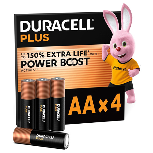 Duracell Plus AA Blister 4