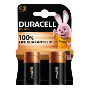 Duracell Battery C Blister 2