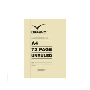 Exercise Books A5 Unruled 72pg