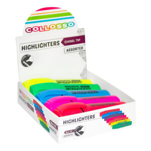 Collosso Highlighters Assorted 10's