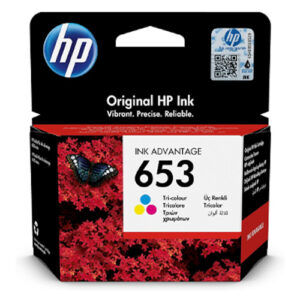 Hp 653 Tri Colour Ink Cartridge