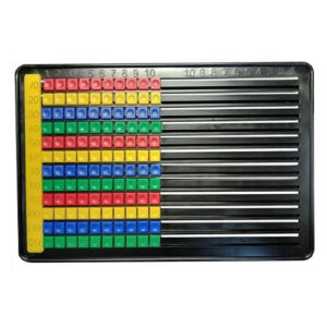 Kids Plastic Abacus 120 Beads Flat Board