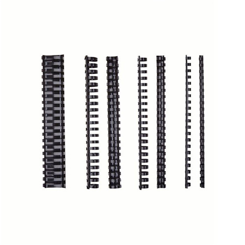 Plastic Binding Rings Box 100 Black 10mm