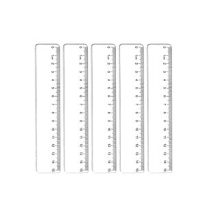 T/L Clear Ruler 15cm - Pack of 10