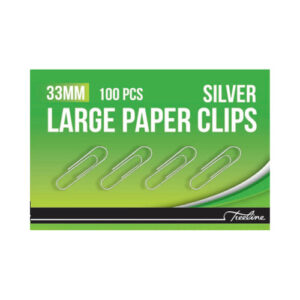 T/L Paper clips 33mm silver