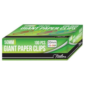 T/L Paper clips 50mm asst