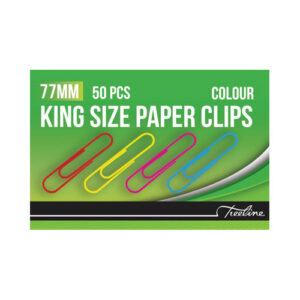T/L Paper clips 77mm asst