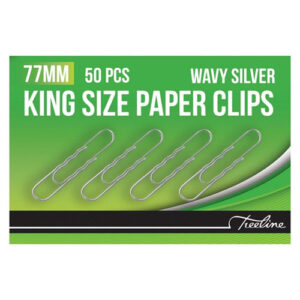 T/L Paper clips 77mm silver
