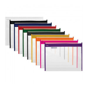 T/L PVC Book Bag A4 Asst - Pack of 10