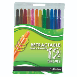 T/L Retractable Wax Crayon 12