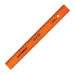T/L Ruler 30cm - Orange - Pack of 10