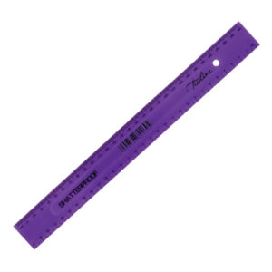 T/L Ruler 30cm - Purple - Pack of 10