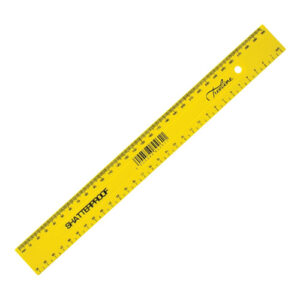 T/L Ruler 30cm - Yellow - Pack of 10